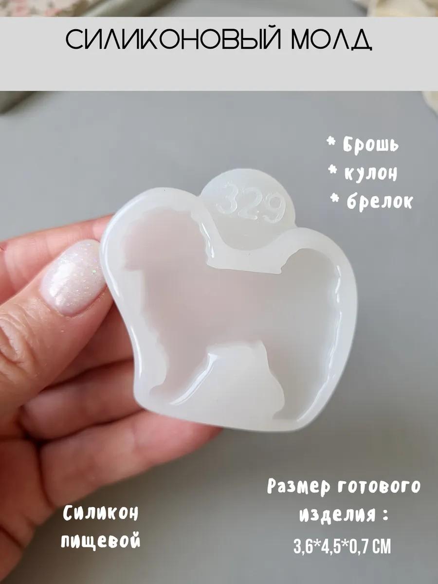 Молд для броши собака тибетский терьер